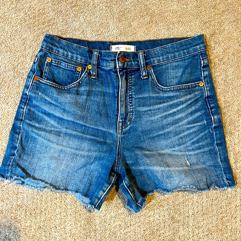 Madewell jean shorts!